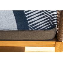  "Канны" лаунж-зона 4-местная из роупа со столиком "Канны" (серый гранит), основание дуб, роуп коричневый, фото 16 