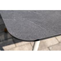  "Монако" лаунж-зона 4-местная из роупа со столом "Верона" (серый гранит), каркас светло-серый, роуп светло-серый, фото 11 