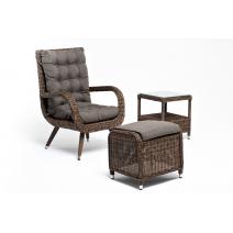  "Толедо" лаунж-зона из искусственного ротанга, цвет коричневый, фото 3 