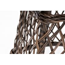  "Эспрессо" плетеный круглый стол, диаметр 80 см, цвет коричневый, фото 8 