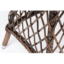  "Эспрессо" плетеный круглый стол, диаметр 80 см, цвет коричневый, фото 9 