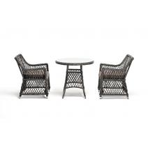  "Эспрессо–80 L" обеденная группа плетеная, цвет графит, фото 2 