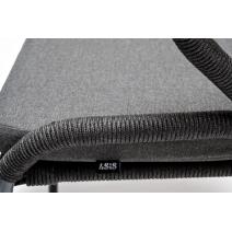  "Венето" обеденная группа на 6 персон со стульями "Милан", каркас темно-серый, роуп темно-серый, фото 14 