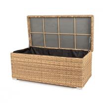  "Порту" сундук водонепроницаемый из искусственного ротанга, цвет соломенный, фото 1 