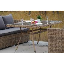  "Моккачино" обеденная группа из искусственного ротанга, цвет соломенный, фото 3 