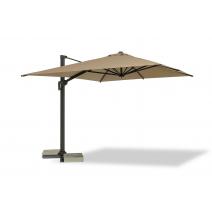  "Римини" зонт уличный 3х4м на боковой алюминиевой опоре, тент бежевый, фото 1 