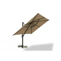  "Римини" зонт уличный 3х4м на боковой алюминиевой опоре, тент бежевый, фото 3 