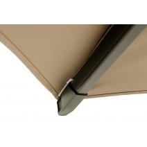  "Римини" зонт уличный 3х4м на боковой алюминиевой опоре, тент бежевый, фото 9 