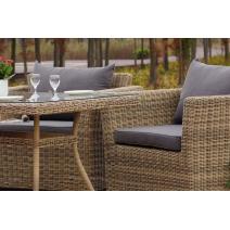  "Аффогато" обеденная группа из искусственного ротанга, цвет соломенный, фото 11 
