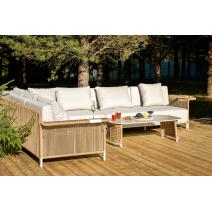  "Мальдивы" трансформирующаяся лаунж-зона из искусственного ротанга, цвет соломенный, фото 5 