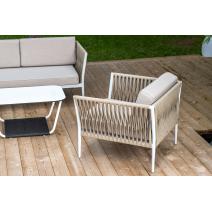  "Касабланка" модульная лаунж-зона из роупа (веревки), каркас из алюминия, фото 10 