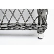  "Гранд Латте" стол журнальный из искусственного ротанга, цвет графит, фото 4 