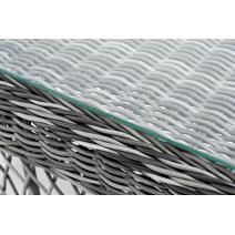  "Гранд Латте" стол журнальный из искусственного ротанга, цвет графит, фото 5 