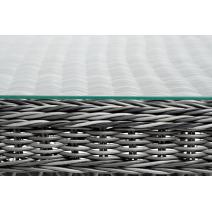  "Гранд Латте" стол журнальный из искусственного ротанга, цвет графит, фото 6 