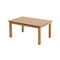  "Канны" журнальный столик из HPL 90х60, H40, основание дуб, цвет столешницы "дуб", фото 3 