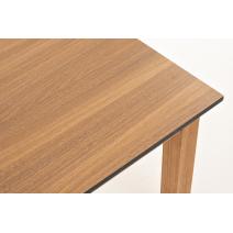  "Канны" журнальный столик из HPL 90х60, H40, основание дуб, цвет столешницы "дуб", фото 5 