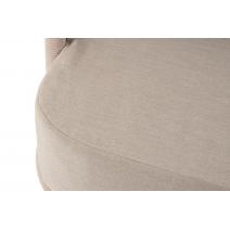  "Верона" лаунж-зона 5-местная плетеная из роупа (веревки), каркас алюминиевый белый, роуп бежевый, фото 89 