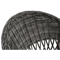  "Сицилия" плетеный стул из искусственного ротанга, цвет графит, фото 5 