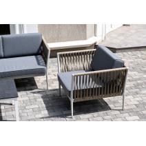  "Касабланка" лаунж-зона плетеная из роупа 5-местная, цвет серый, фото 11 