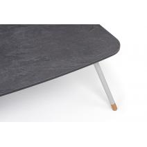  "Верона" журнальный стол из HPL 120х65, H40, каркас светло-серый (RAL 7035) муар, цвет столешницы "серый гранит", фото 5 