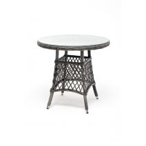  "Эспрессо–80 R" обеденная группа плетеная, цвет графит, фото 6 