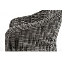  "Эспрессо–80 R" обеденная группа плетеная, цвет графит, фото 14 