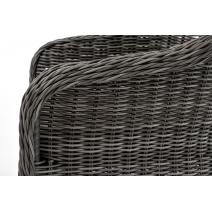  "Эспрессо–80 R" обеденная группа плетеная, цвет графит, фото 15 