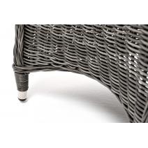  "Эспрессо–80 R" обеденная группа плетеная, цвет графит, фото 16 