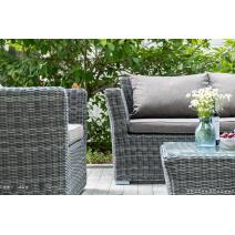  "Капучино Сингл" лаунж-зона из искусственного ротанга, цвет графит, фото 5 