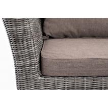  "Капучино Сингл" лаунж-зона из искусственного ротанга, цвет графит, фото 20 
