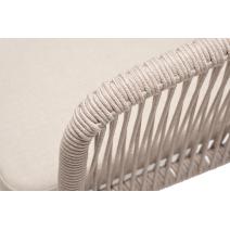  "Малага" обеденная группа на 6 персон со стульями "Марсель", каркас белый, роуп бежевый, фото 7 