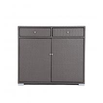  "Мальта" тумба плетеная из искусственного ротанга, цвет графит, фото 6 