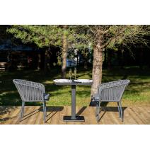  "Каффе" обеденная группа на 2 персоны, цвет "серый гранит", фото 5 