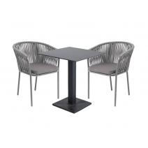  "Каффе" обеденная группа на 2 персоны, цвет "серый гранит", фото 9 