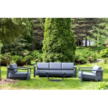  "Гранада" лаунж-зона из алюминия со столиком из HPL, фото 3 