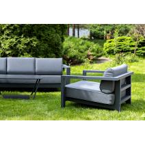  "Гранада" лаунж-зона из алюминия со столиком из HPL, фото 5 