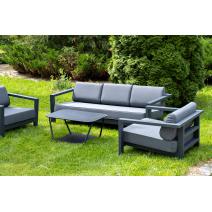  "Гранада" лаунж-зона из алюминия со столиком из HPL, фото 6 