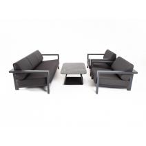  "Гранада" лаунж-зона из алюминия со столиком из HPL, фото 18 