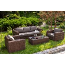  "Боно" лаунж-зона из искусственного ротанга, цвет коричневый, фото 11 