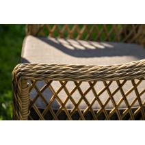  "Сицилия" обеденная группа плетеная, цвет соломенный, фото 8 