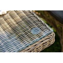  "Сицилия" обеденная группа плетеная, цвет соломенный, фото 9 