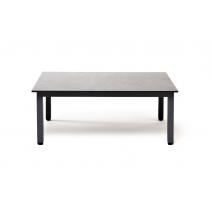  "Канны" журнальный столик из HPL 90х60, H40, каркас серый (RAL 7024), цвет столешницы "серый гранит", фото 2 