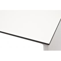  "Малага" обеденный стол из HPL 90х90см, цвет молочный, каркас белый, фото 6 