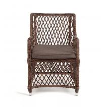  "Латте" плетеное кресло из искусственного ротанга, цвет коричневый, фото 2 
