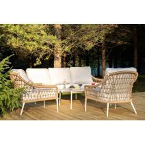  "Венеция" лаунж-зона из искусственного ротанга, цвет соломенный, фото 10 