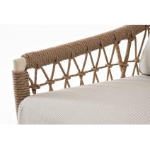  "Венеция" лаунж-зона из искусственного ротанга, цвет соломенный, фото 86 