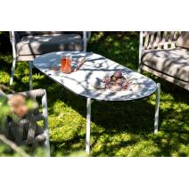  "Диего" лаунж-зона 4-местная плетеная из роупа (веревки), каркас алюминиевый белый, роуп бежевый, фото 11 