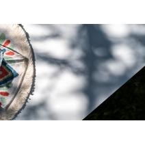  "Диего" лаунж-зона 4-местная плетеная из роупа (веревки), каркас алюминиевый белый, роуп бежевый, фото 12 