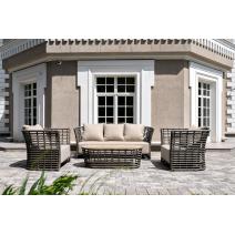  "Валенсия" лаунж-зона из искусственного ротанга, цвет серый, фото 2 