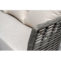  "Валенсия" лаунж-зона из искусственного ротанга, цвет серый, фото 14 